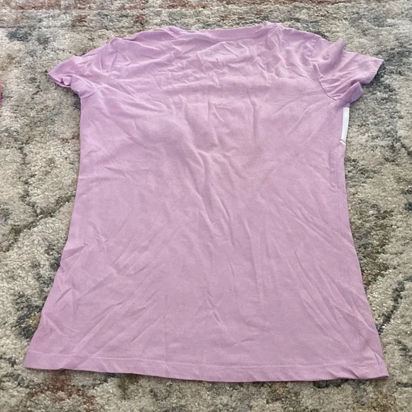 Aeropostale Lavender Tee with Floral Accents - Picture 3 of 3